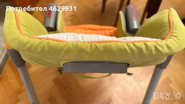 Детско повдигащо се столче за хранене, 55см..83см. 6-стъп. Височина, Наклон - 3 стъпки. Мн. Запазено, снимка 13 - Столчета за хранене - 52172566