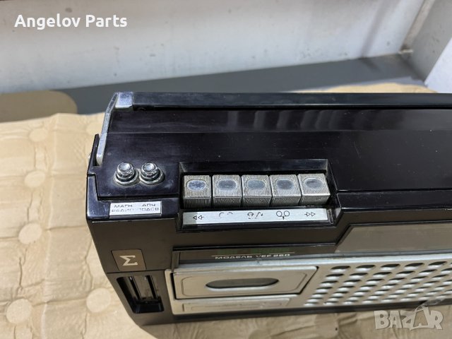 Радиокасетофон Vef-Sigma 260, снимка 6 - Радиокасетофони, транзистори - 42806569