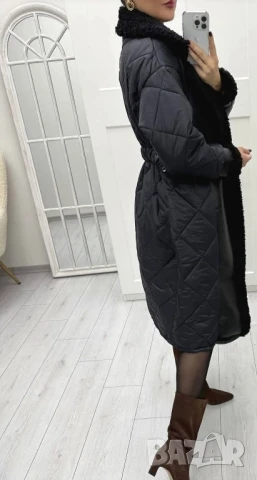 дълги якета с колан , снимка 4 - Якета - 50889635