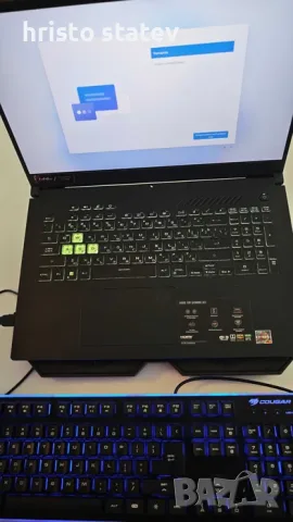 Геймърски лаптоп ASUS TUF A17/ RYZEN 7 6800H/ RTX 3070 / 16GB RAM / WINDOWS 11, снимка 4 - Лаптопи за игри - 56105668