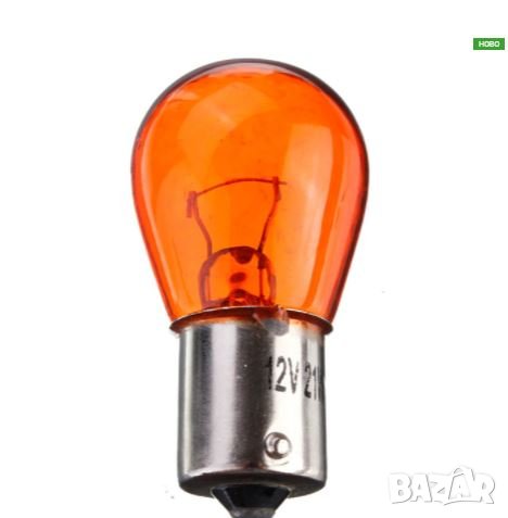 Крушка MAXXX LIGHT 12V PY21W оранжеви 10 бр. в кутия, снимка 4 - Аксесоари и консумативи - 31987380