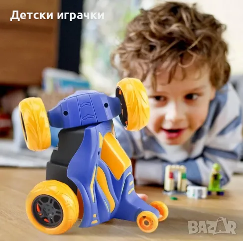 Луда кола с дистанционно управление и светлини , снимка 4 - Коли, камиони, мотори, писти - 48856988