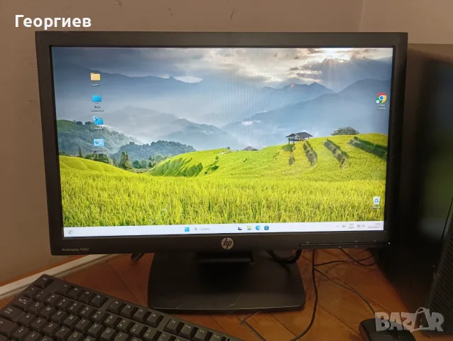 Kомпютър HP 290 G2 I3-8100  + монитор , клавиатура и мишка, снимка 3 - Работни компютри - 56171934