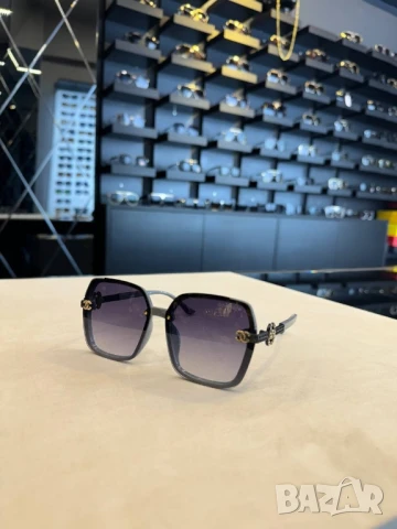 очила с черен обикновен калъф и ув защита gucci chanel , снимка 3 - Слънчеви и диоптрични очила - 51329497