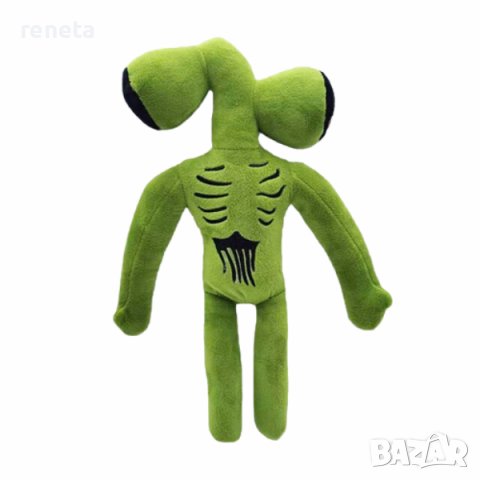 Играчка Siren head, Плюшена, Зелен, 30 см, снимка 1 - Плюшени играчки - 39022042