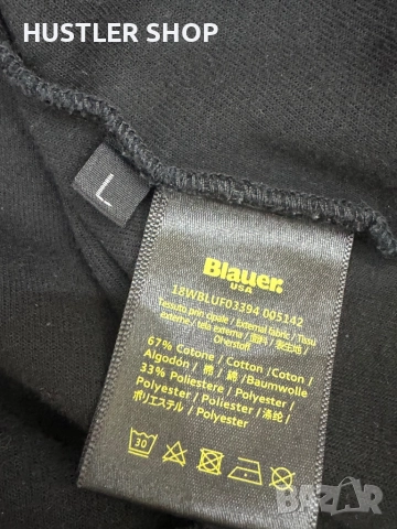 Дамска блуза BLAUER USA. Размер L, снимка 5 - Блузи с дълъг ръкав и пуловери - 52943791