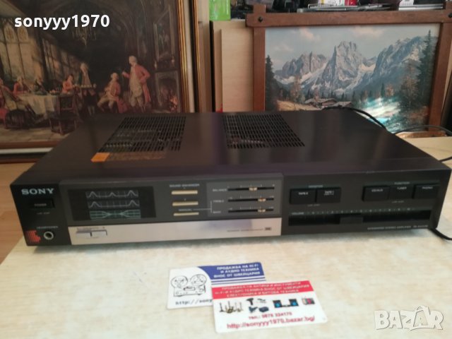 *sony ta-ax22b black amplifier-made in japan 3112201340, снимка 2 - Ресийвъри, усилватели, смесителни пултове - 31266677