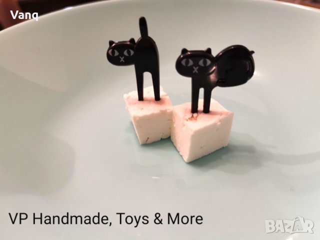 Парти вилички - котки, снимка 2 - Прибори за хранене, готвене и сервиране - 34968921