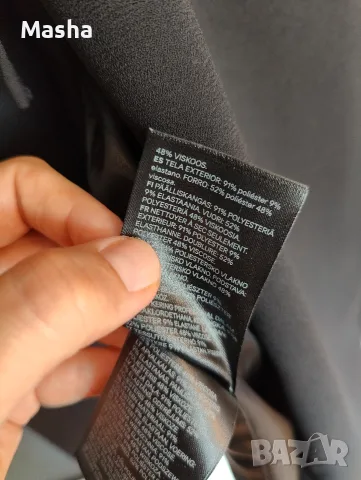Елегантeн дълъг елек тип сако H&M (Размер 34 / XS) – Като нов!, снимка 5 - Сака - 55967555
