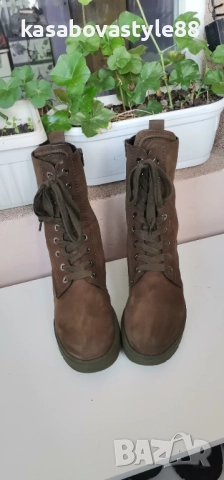 Ботуши Gabor 38.5н.Естествена кожа , снимка 2 - Дамски ботуши - 52557432