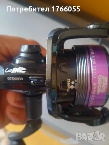 Спининг макара Abu Garcia Gen Ike, снимка 4 - Макари - 47648355