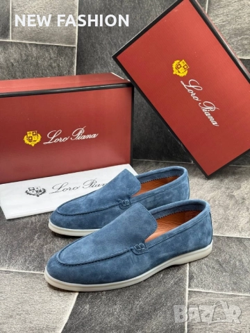 Мъжки Обувки -Естествена Кожа ✨LORO PIANA , снимка 13 - Ежедневни обувки - 51473586