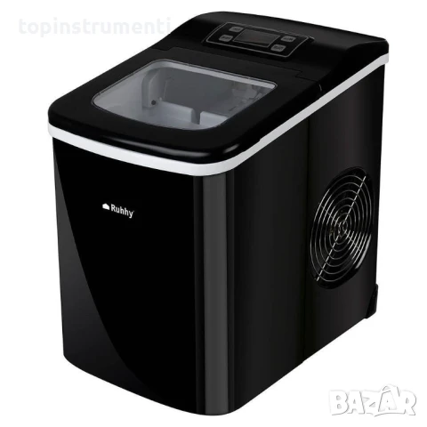 Ледогенератор Ruhhy 120W, 12 кг/24 часа, 2 размера кубчета, самопочистване, снимка 3 - Други - 51069113