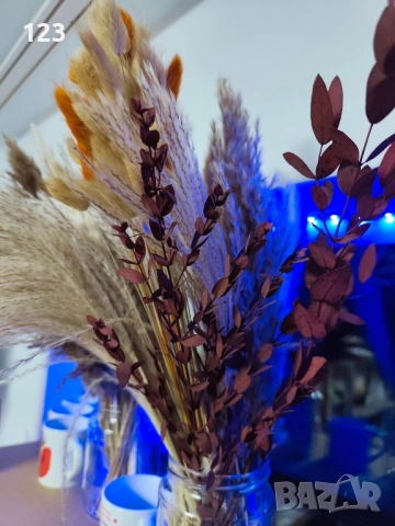 микс декор цветя