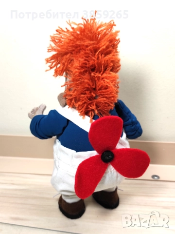 Кукла Карлсон. Фрекен Бок. Ръчно изработена., снимка 11 - Кукли - 52420973