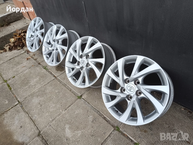 ОРИГИНАЛНИ джанти 16 '' цола 5x114,3 TOYOTA AURIS / Тойота 60,1 ET45, снимка 4 - Гуми и джанти - 52859419