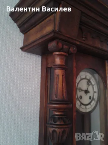 Стенен часовник , снимка 4 - Антикварни и старинни предмети - 48210449