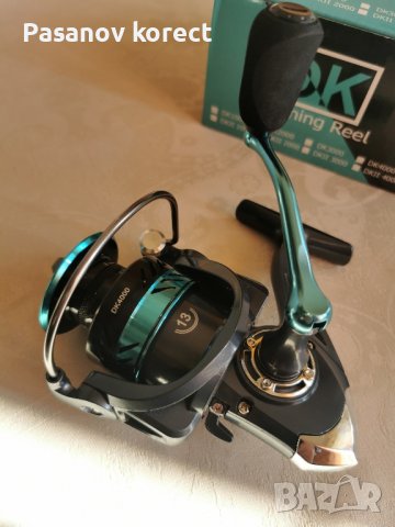 Качествена макара за риболов DK 13 лагера риболвна макара, снимка 9 - Макари - 44438597