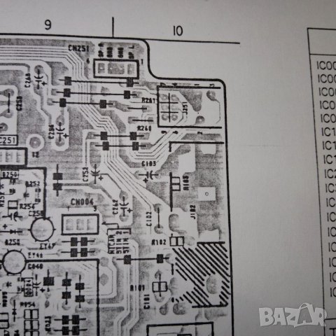Схеми електрически на телевизор Сони , снимка 5 - Телевизори - 39674749