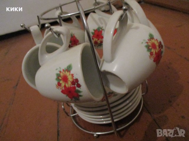 Сервиз кафе 12 части/Сервизи хранене, снимка 4 - Сервизи - 39333232