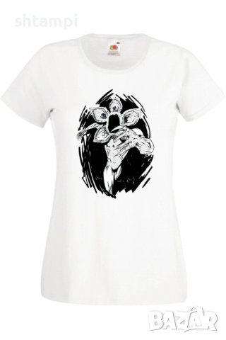 Дамска Тениска Demogorgon,Филм,Сериал,, снимка 3 - Тениски - 37306943