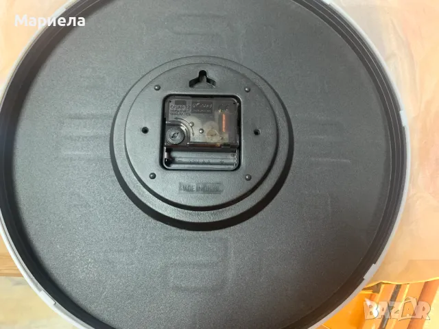 Голям Стенен Часовник  ø30 см. / Стенен Часовник с Големи Числа, снимка 2 - Други стоки за дома - 48219441