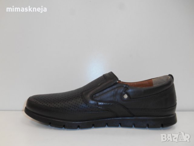мъжки обувки-естествена кожа 7503, снимка 2 - Спортно елегантни обувки - 36930562