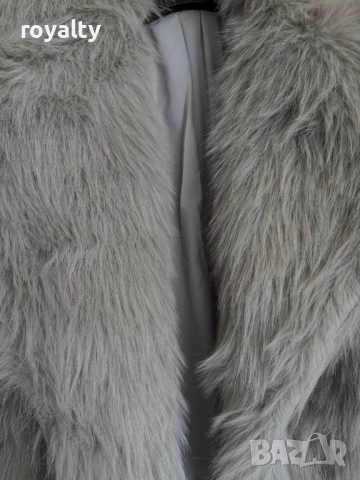 Бежово Дамско Палто , снимка 3 - Палта, манта - 52877184