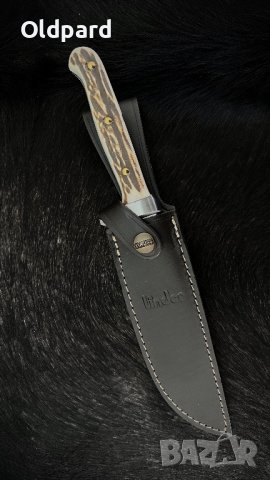 Класически немски Bowie ловен нож Linder Solingen. (169216), снимка 5 - Ножове - 40069486