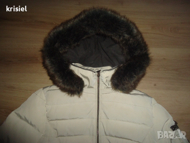 ПАРКА--МНОГО ТОПЛО ЯКЕ С ГЪШИ ПУХ--L номер, снимка 3 - Якета - 52313944