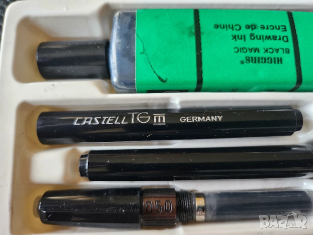 рапидографи немски Castell TG - 2 писалки с писци : 0,18 и 0,50 и нови писци 070 и 100-нови, снимка 3 - Ученически пособия, канцеларски материали - 50289685