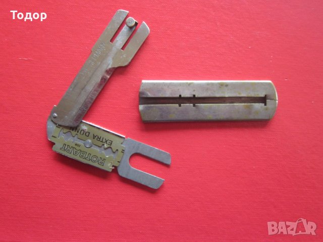 Немски армейски военен бръснач самобръсначка, снимка 3 - Колекции - 29119770