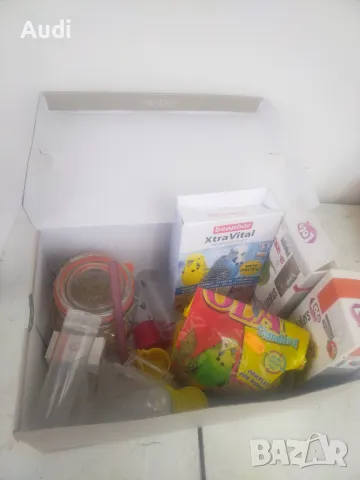 Клетка за малки и средни папагали,корела, розела, вълнисти,  Напълно оборудвана, снимка 4 - Папагали - 49516964