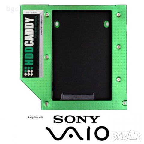 Адаптер за Втори Диск HDD SSD Лаптопи SONY SVF15 SVF15N SVF14 SVE14A E14 Vaio Fit 14 14E Fit 15 Fit , снимка 1 - Части за лаптопи - 30807479