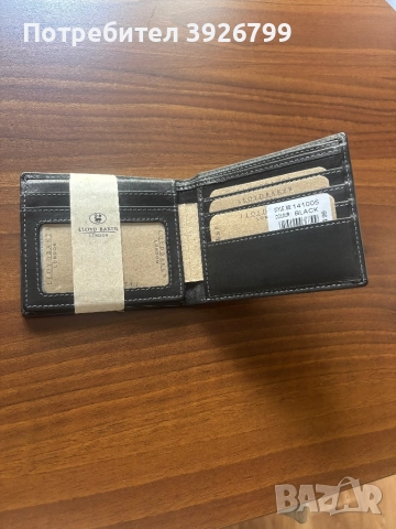 Мъжки кожен портфейл, снимка 2 - Портфейли, портмонета - 51866741