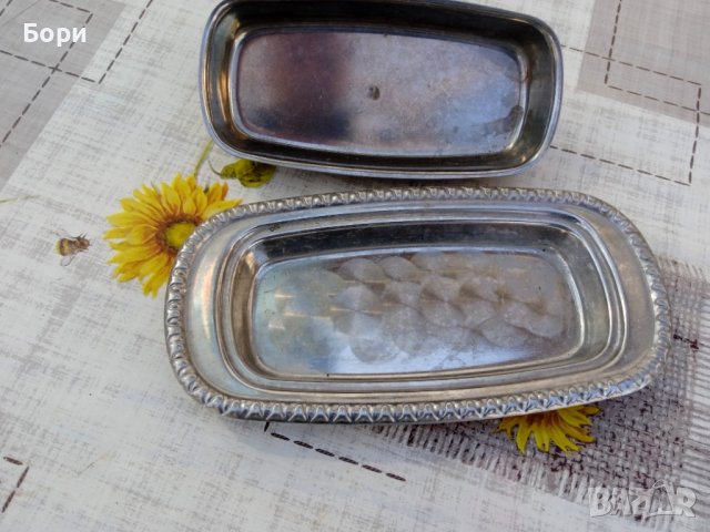 Стара кутия за масло/метална неръждавейка, снимка 4 - Аксесоари за кухня - 40145727