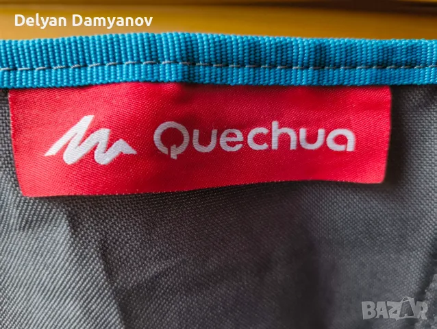 Сгъваеми къмпинг столове Quechua (Decathlon) с поставка за чаша — 2 бр., снимка 7 - Къмпинг мебели - 56272386