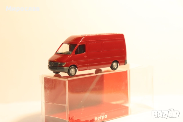 HERPA H0 1/87 MERCDES SPRINTER 312 МОДЕЛ КОЛИЧКА ИГРАЧКА, снимка 5 - Колекции - 51476578