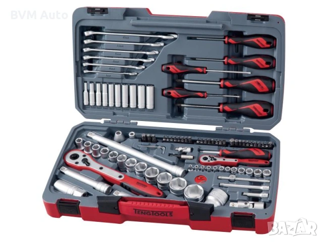 К-кт инструменти 95 части в пластмасов куфар TENGTOOLS