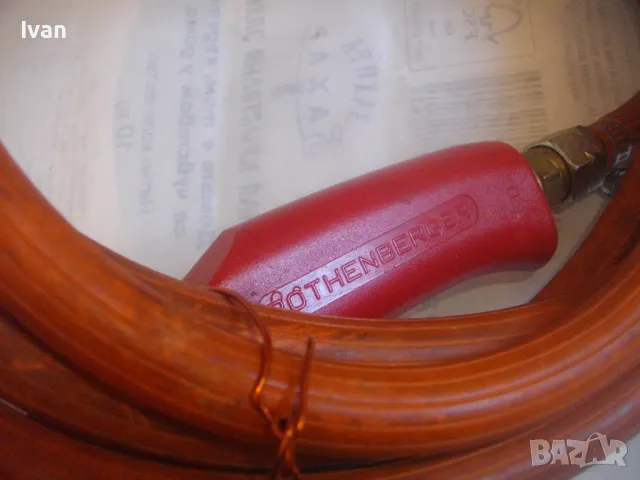 ROTHENBERGER INDUSTRIAL ПРОФЕСИОНАЛНА ГАЗОВА ПРОПАН-БУТАН ГОРЕЛКА 375мм с 3м. МАРКУЧ И ДЮЗА , снимка 18 - Други инструменти - 48518915