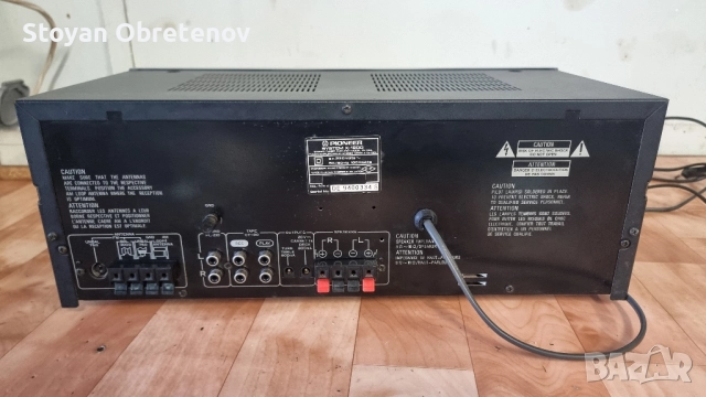 Pioneer TA-120L Усилвател, Ресивър, снимка 7 - Ресийвъри, усилватели, смесителни пултове - 52324138