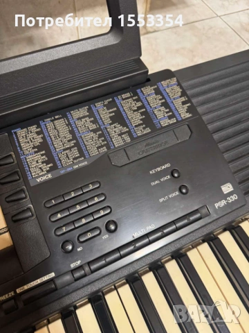 Електрическо пиано / синтезатор Yamaha PSR-330, снимка 6 - Синтезатори - 53876340