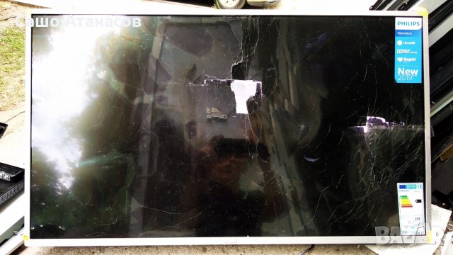 PHILIPS 43PUS6554/12 със счупена матрица ,715GA052-P01-000-003H ,715G9907-M0G-B00-005G ,6870C-0769A