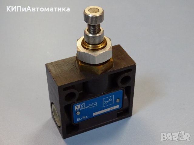 пневматичен регулатор на дебит Technomatic 4045201 MO LO Two-Way Flow Control valve, снимка 9 - Резервни части за машини - 42131760