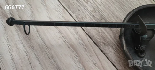 Малка месингова/ бронзова паланца за подправки.1947г., снимка 7 - Антикварни и старинни предмети - 48917892