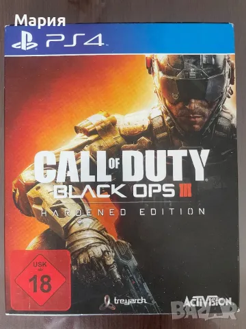 Call of duty black ops 3 hardened edition PS4 Playstation 4, снимка 2 - Игри за PlayStation - 48687319