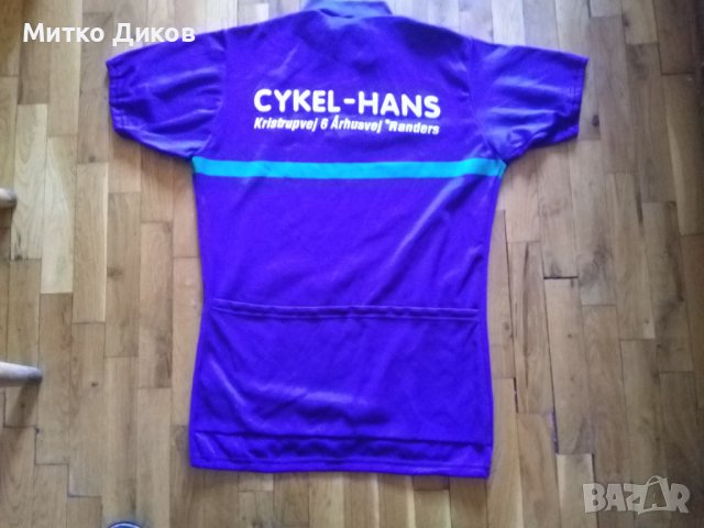 Белгийска колездачна тениска 50% памук 50% полиестер размер Л, снимка 5 - Велосипеди - 37060464