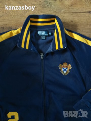 polo ralph lauren - страхотно мъжко горнище КАТО НОВО ХЛ, снимка 2 - Спортни дрехи, екипи - 42449948