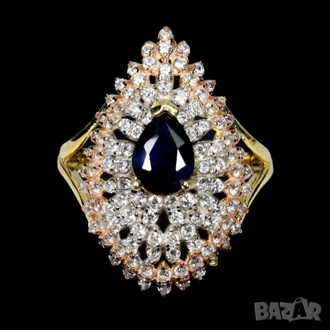 Сребърни пръстени с различни камъни, разгледайте ги всичките, снимка 7 - Пръстени - 52919950