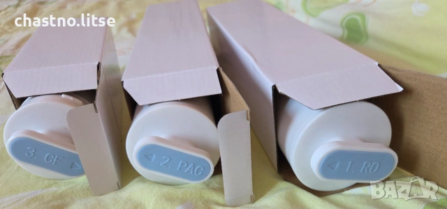 Комплект филтри за диспенсър за пречистване и затоплятне на вода Welmax (Обратна осмоза)